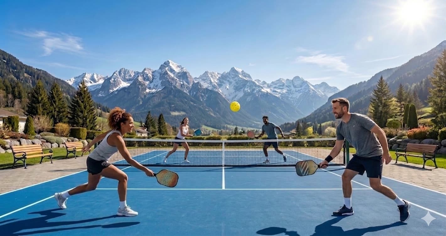 Outdoor-Saison 2026: Pickleball unter freiem Himmel in D·A·CH