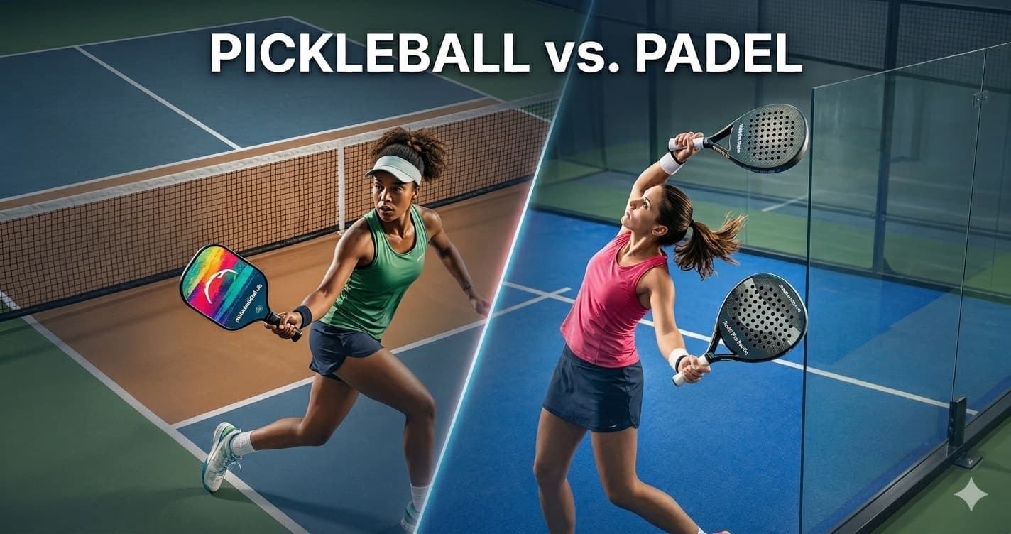 Pickleball vs. Padel: Zwei Trendsportarten im Vergleich