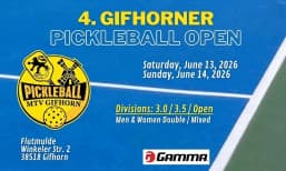 Plakat: 4. Gifhorn Pickleball Open