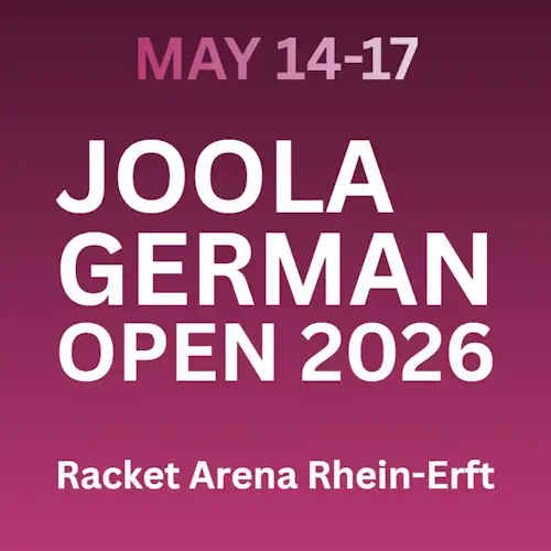 Plakat: JOOLA German Open 2026 (RTA500)