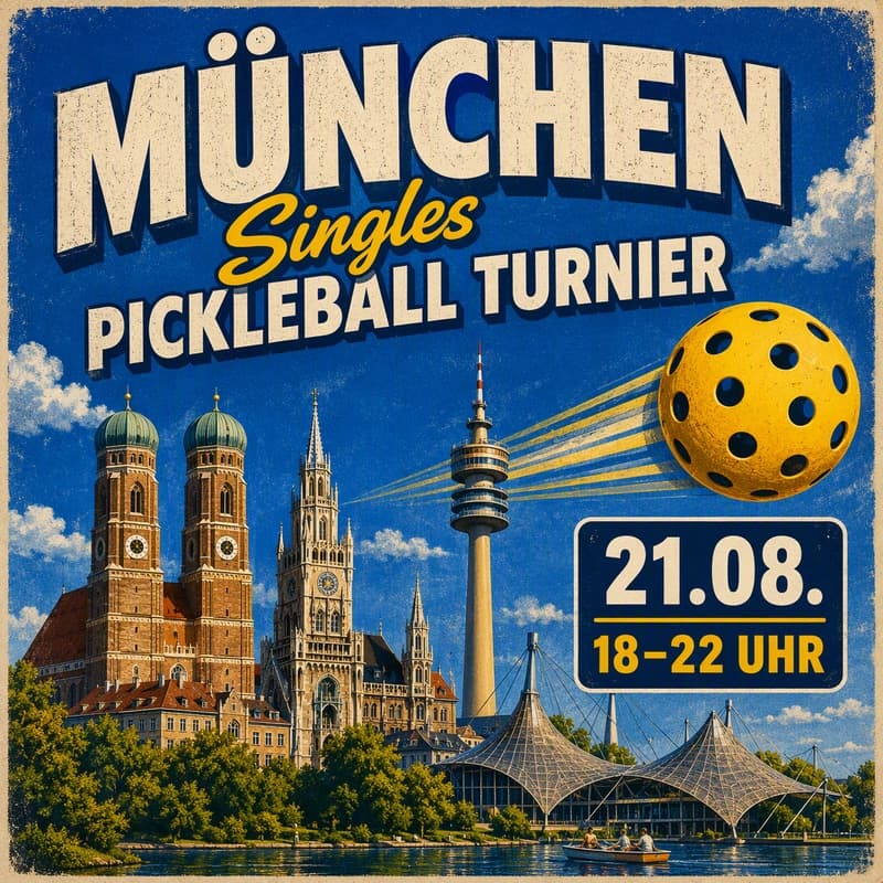 Plakat: Singles Open Munich