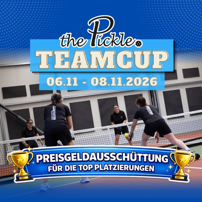 Plakat: thePickle Teamcup 2026
