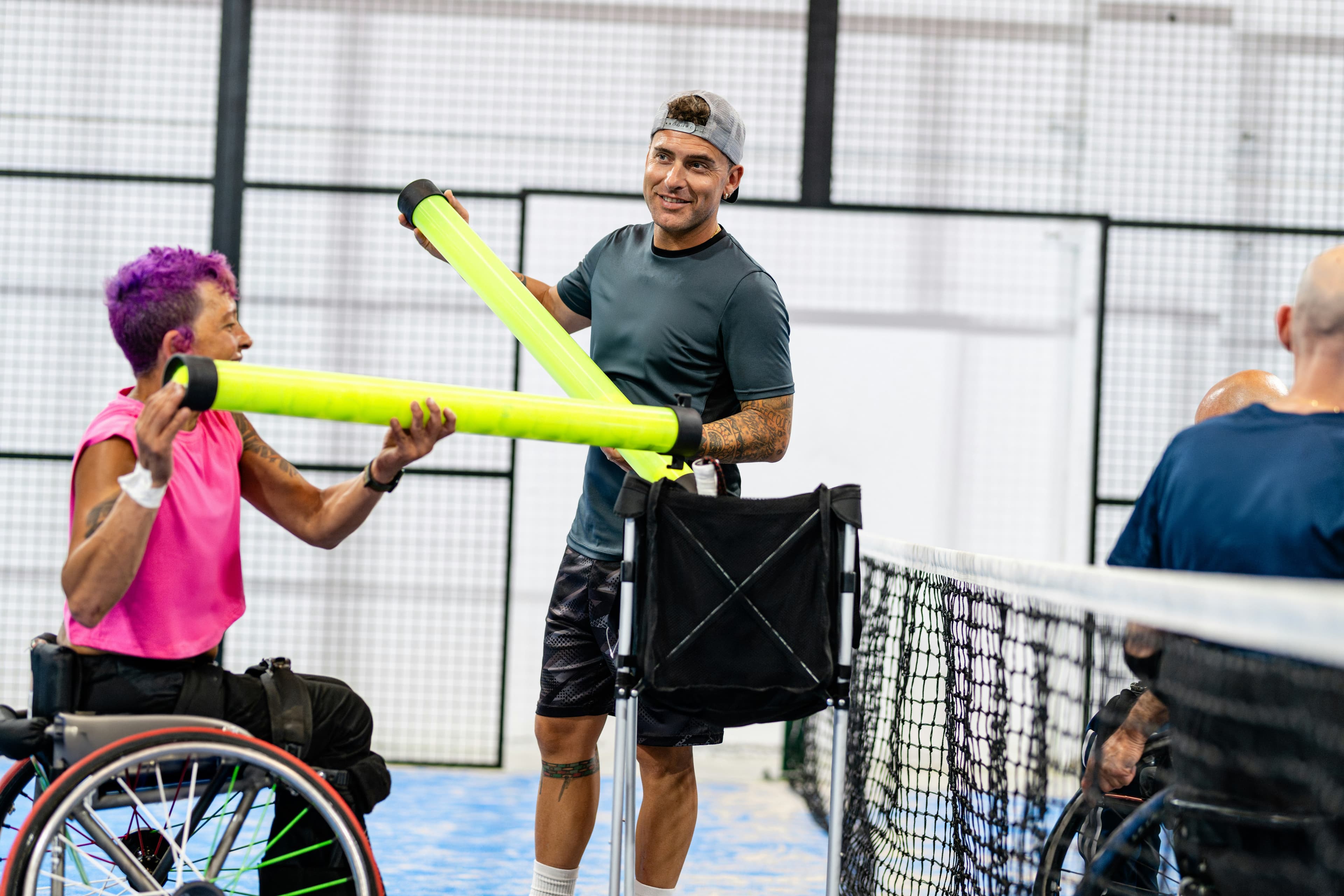 Pickleball für alle: Wie Rollstuhl-Pickleball den Sport inklusiv macht