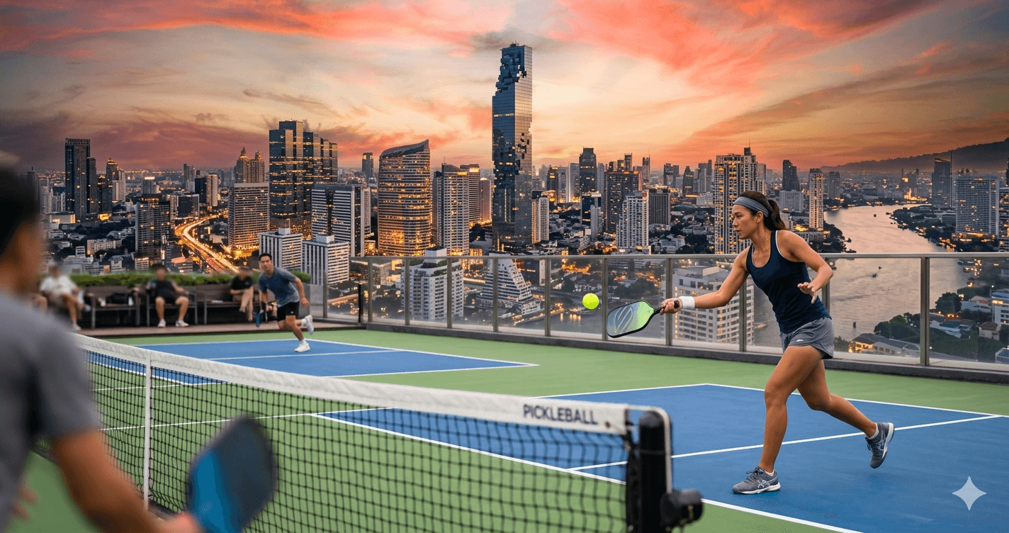 Pickleball weltweit: Topspin & Third Shot in Thailand