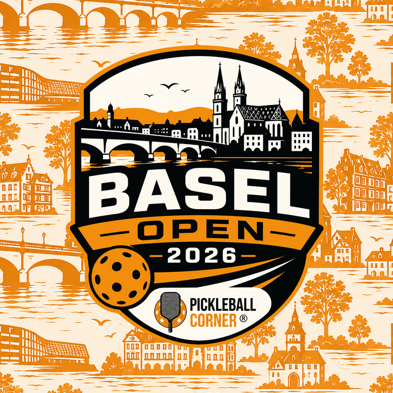 Plakat: Basel Pickleball Open 2026 – DUPR Tournament
