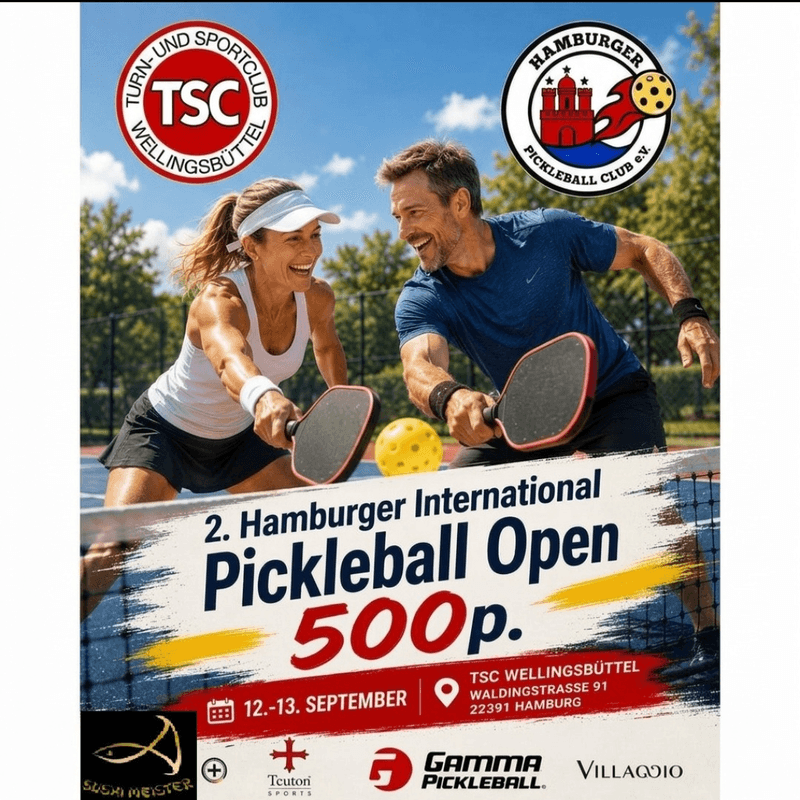 Plakat: 2. Hamburger International Pickleball Open (500p)