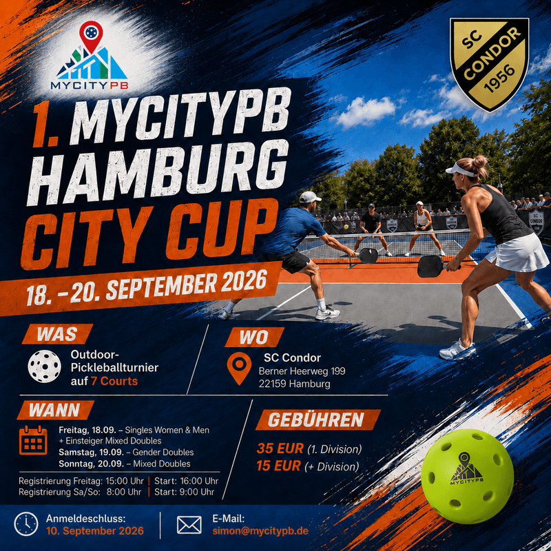 Plakat: 1. MyCityPB Hamburg City Cup
