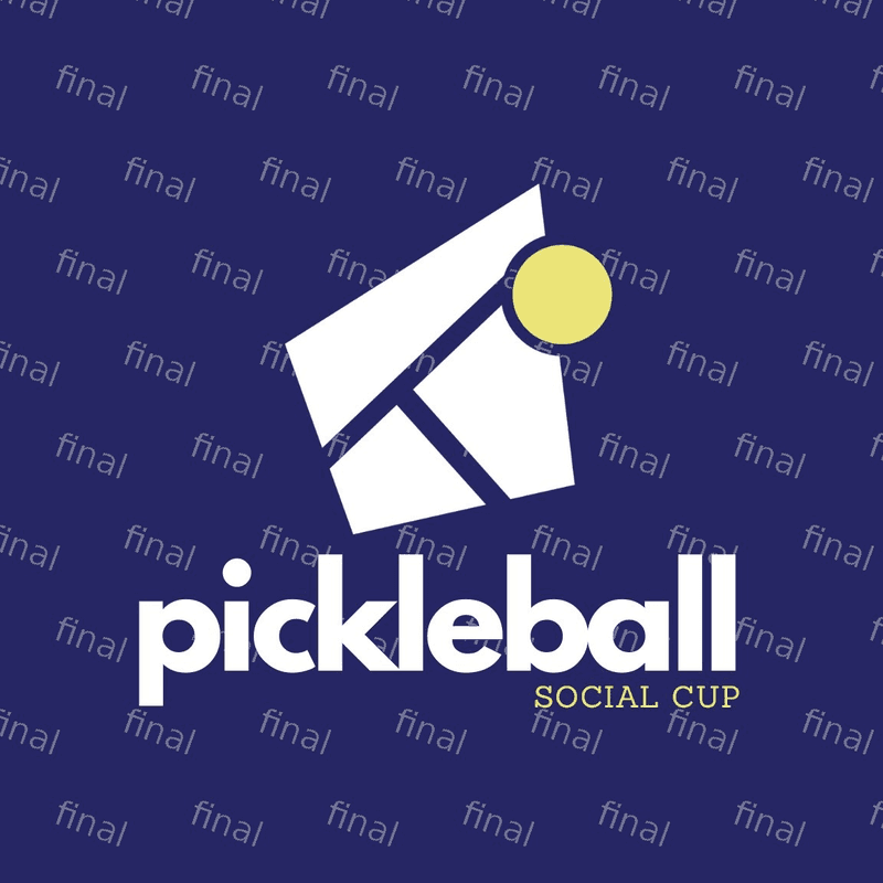 Plakat: 3. RCH Final Pickleball Social Cup 2026