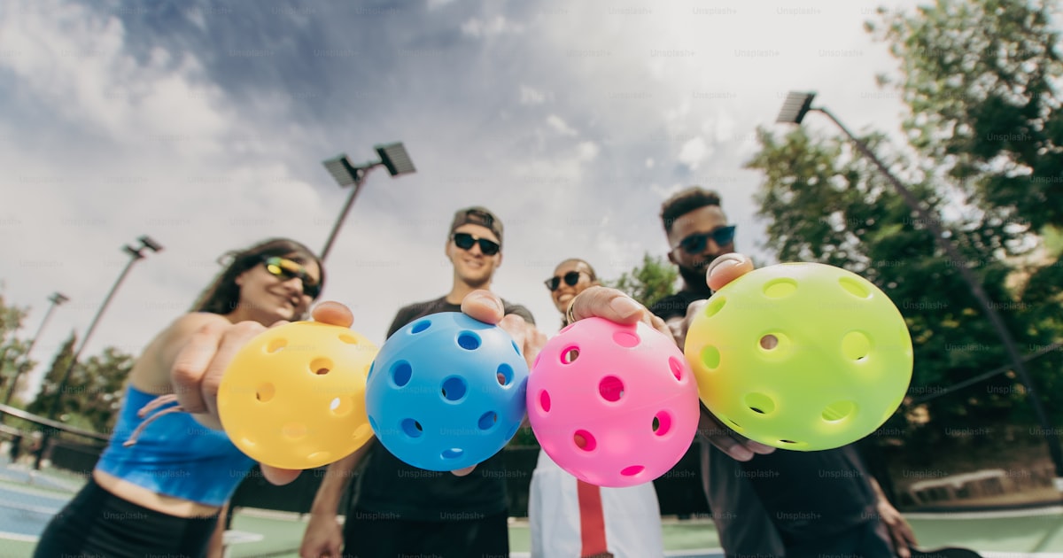 Pickleball-Bälle